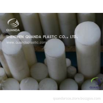 natural white POM rod